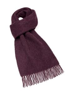 Burgundy merino scarf