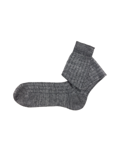 Linen grey socks