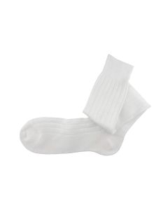 Linen white socks